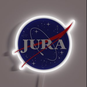 NASA Whisky Parody Jura RGB Neon Sign