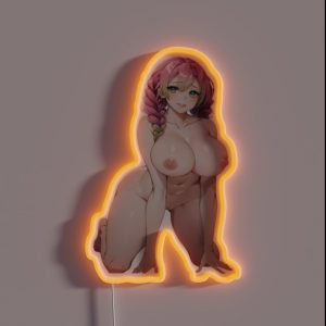 Naughty Mitsuri RGB Neon Sign