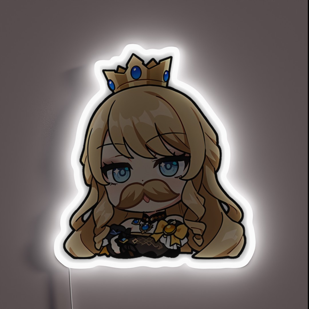 Navia Genshin Impact RGB Neon Sign Navia Genshin Impact RGB Neon Sign