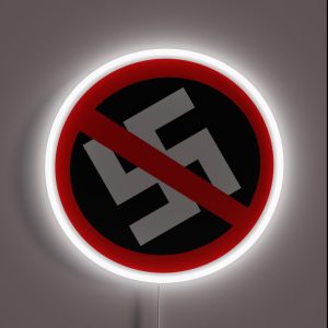 Nazi Punks Fuck Off RGB Neon Sign