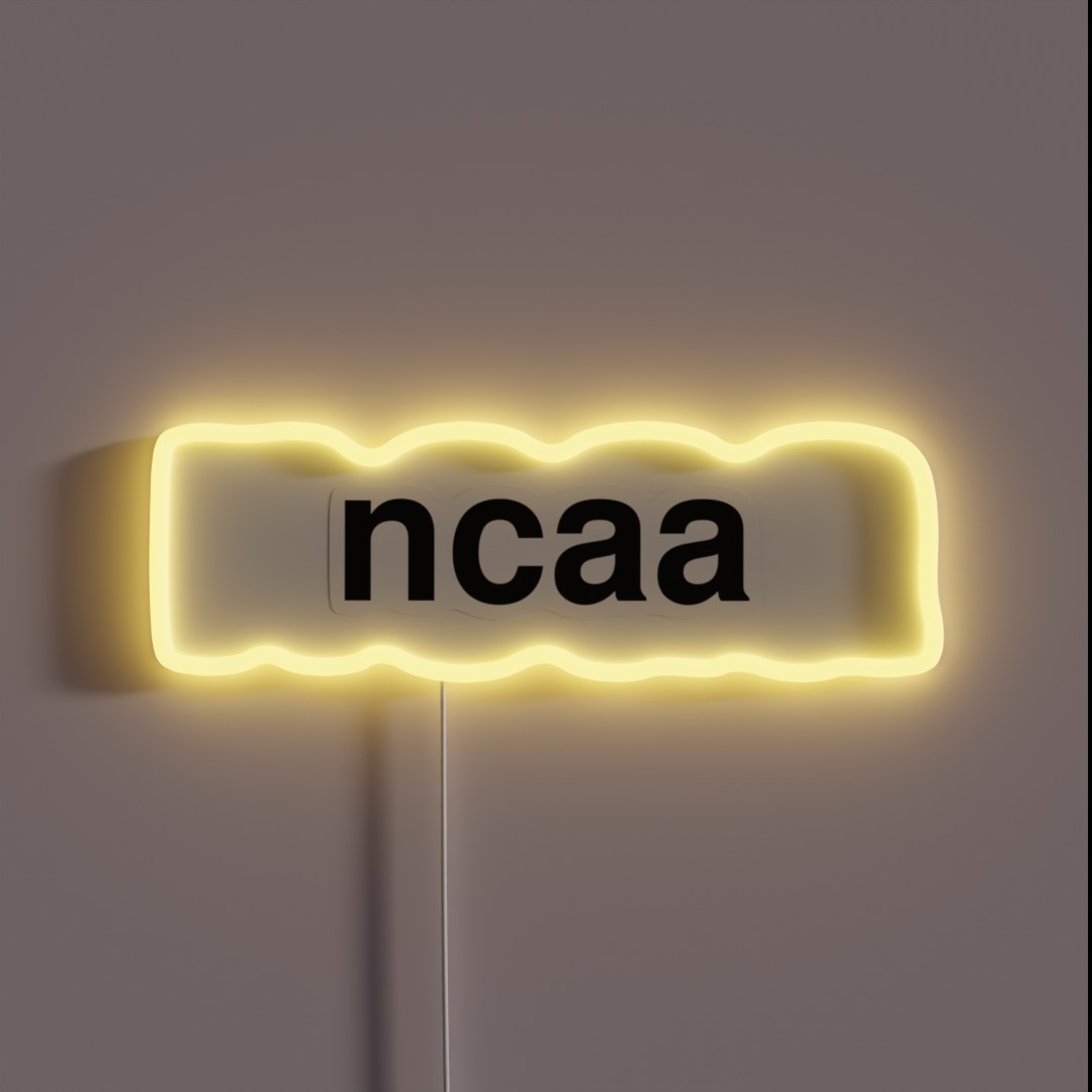 Ncaa RGB Neon Sign Ncaa RGB Neon Sign