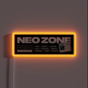 Nct 127 Neo Zone Logo RGB Neon Sign