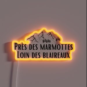 Near Marmots RGB Neon Sign