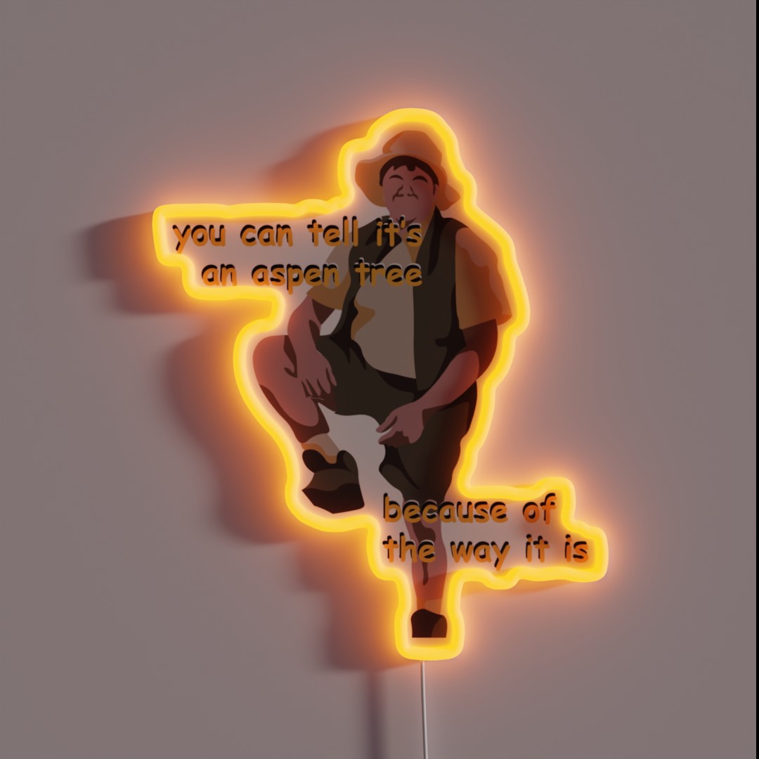Neature Aspen Tree RGB Neon Sign Neature Aspen Tree RGB Neon Sign