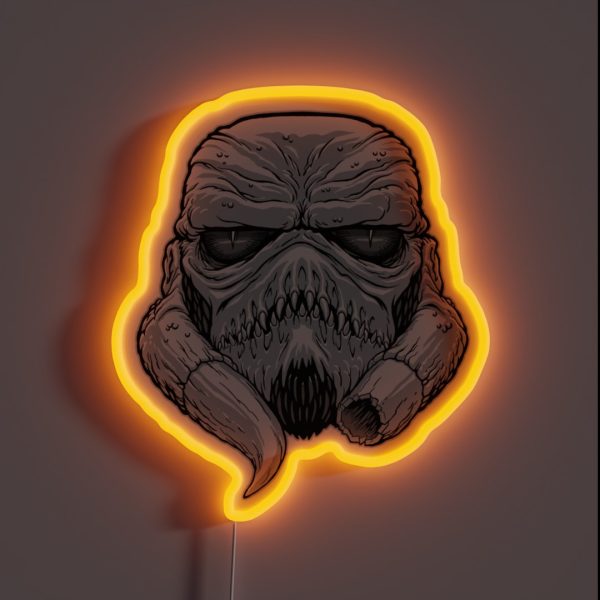 NECROTROOPER RGB Neon Sign