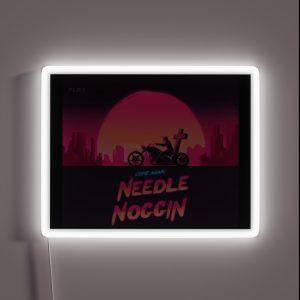 Needle Noggin RGB Neon Sign