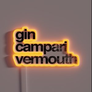 Negroni RGB Neon Sign