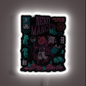 Nekomancer RGB Neon Sign