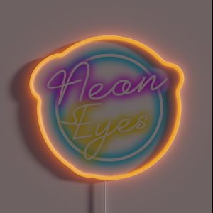 Neon Eyes RGB Neon Sign