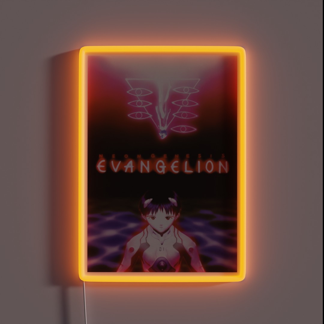 Neon Genesis Evangelion RGB Neon Sign Neon Genesis Evangelion RGB Neon Sign