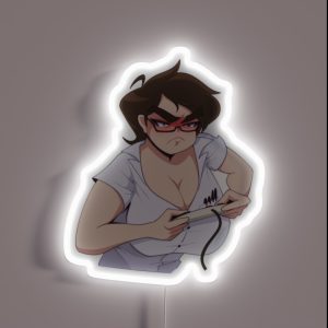 Nerdette RGB Neon Sign