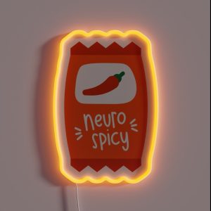 Neurospicy RGB Neon Sign Neurospicy RGB Neon Sign