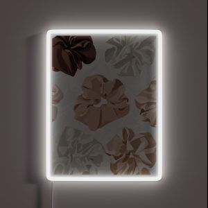 Neutral Scrunchies Illustration RGB Neon Sign Neutral Scrunchies Illustration RGB Neon Sign