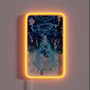 Neuvillette Fontaine Genshin Impact RGB Neon Sign