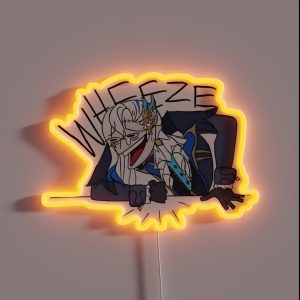 Neuvillette Wheeze Meme Genshin Impact RGB Neon Sign
