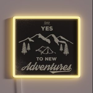 New Adventures RGB Neon Sign