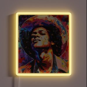 New Bruno Mars Special J RGB Neon Sign