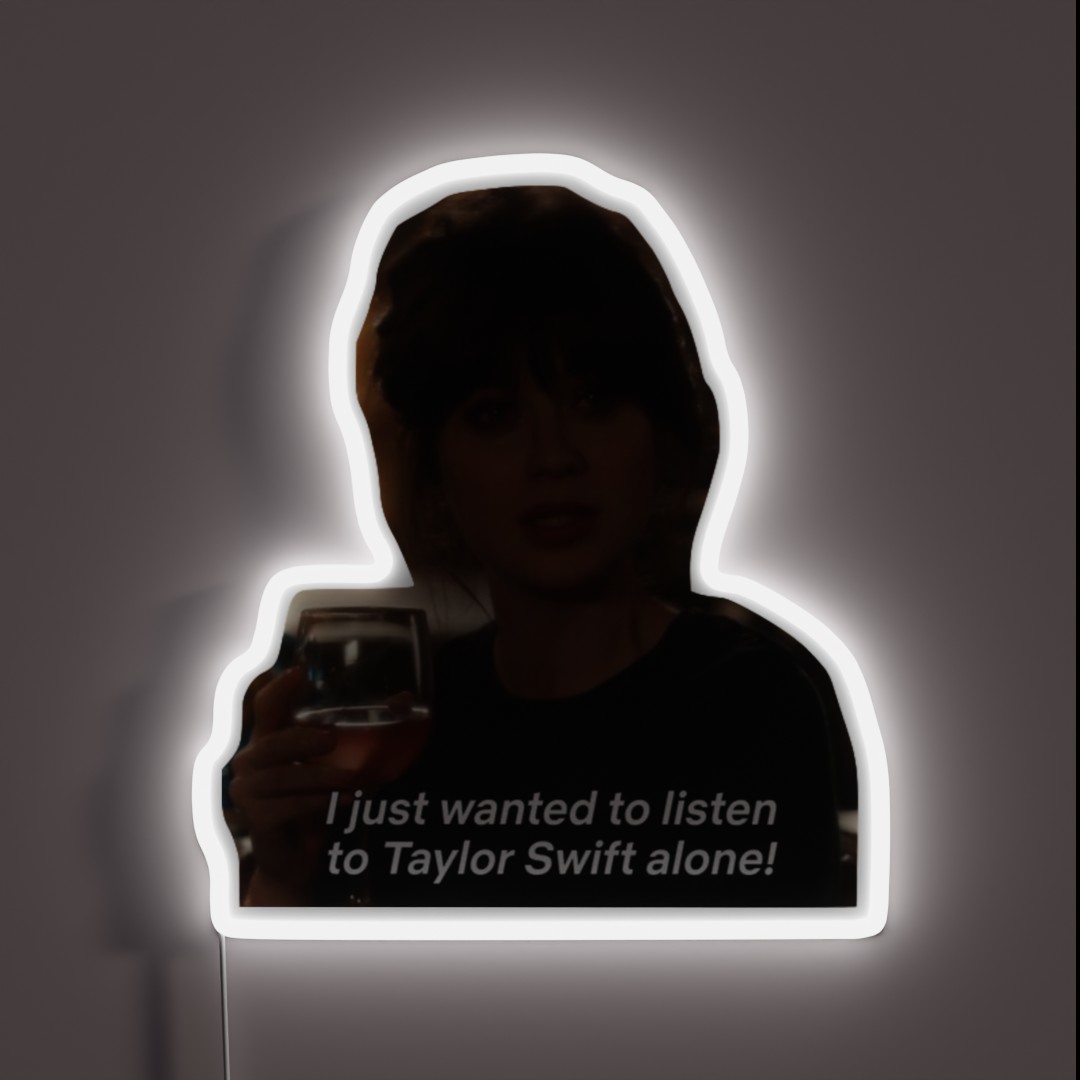 New Girl Jess Taylor Swift RGB Neon Sign New Girl Jess Taylor Swift RGB Neon Sign