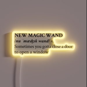 NEW MAGIC WAND RGB Neon Sign