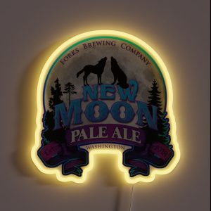 New Moon Pale Ale RGB Neon Sign New Moon Pale Ale RGB Neon Sign