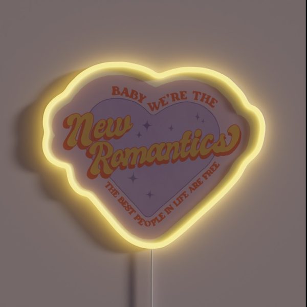 New Romantics RGB Neon Sign