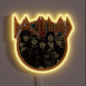 New Wave British Heavy Metal RGB Neon Sign