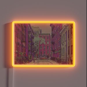 New York City Street RGB Neon Sign
