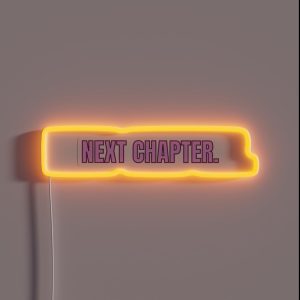 Next Chapter The Story Of Us RGB Neon Sign