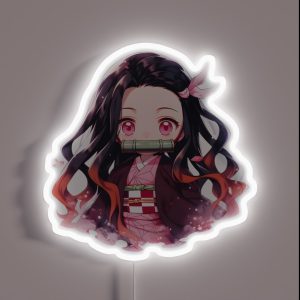 Nezuko DS Cute Anime Girl RGB Neon Sign Nezuko DS Cute Anime Girl RGB Neon Sign