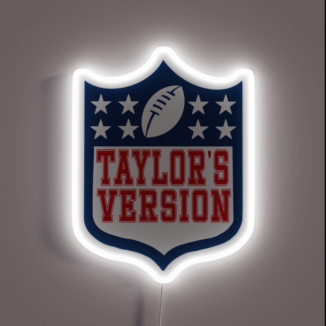 NFL Taylor S Version RGB Neon Sign NFL Taylor S Version RGB Neon Sign