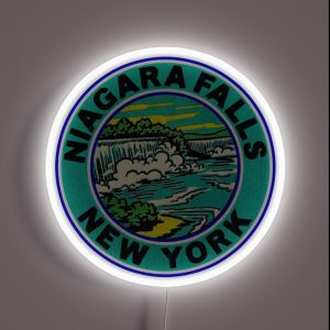 Niagara Falls New York Vintagetravel RGB Neon Sign