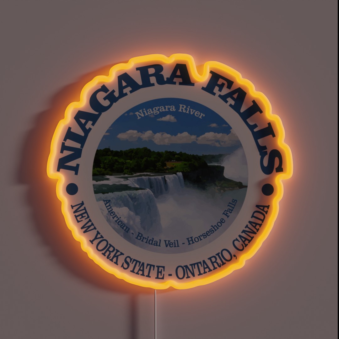 Niagara Falls NM RGB Neon Sign Niagara Falls NM RGB Neon Sign