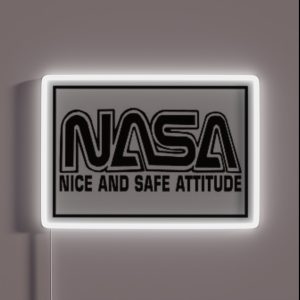 Nice And Safe Attitude RGB Neon Sign