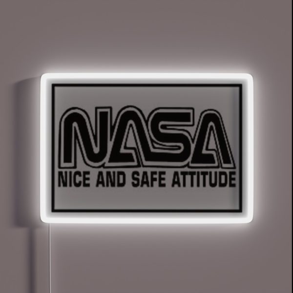 Nice And Safe Attitude RGB Neon Sign