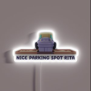 Nice Parking RGB Neon Sign