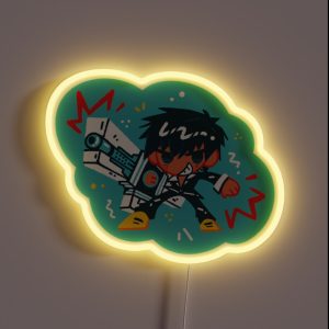 Nicholas D Wolfwood RGB Neon Sign Nicholas D Wolfwood RGB Neon Sign