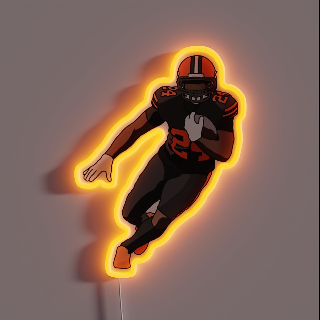 Nick Chubb RGB Neon Sign Nick Chubb RGB Neon Sign