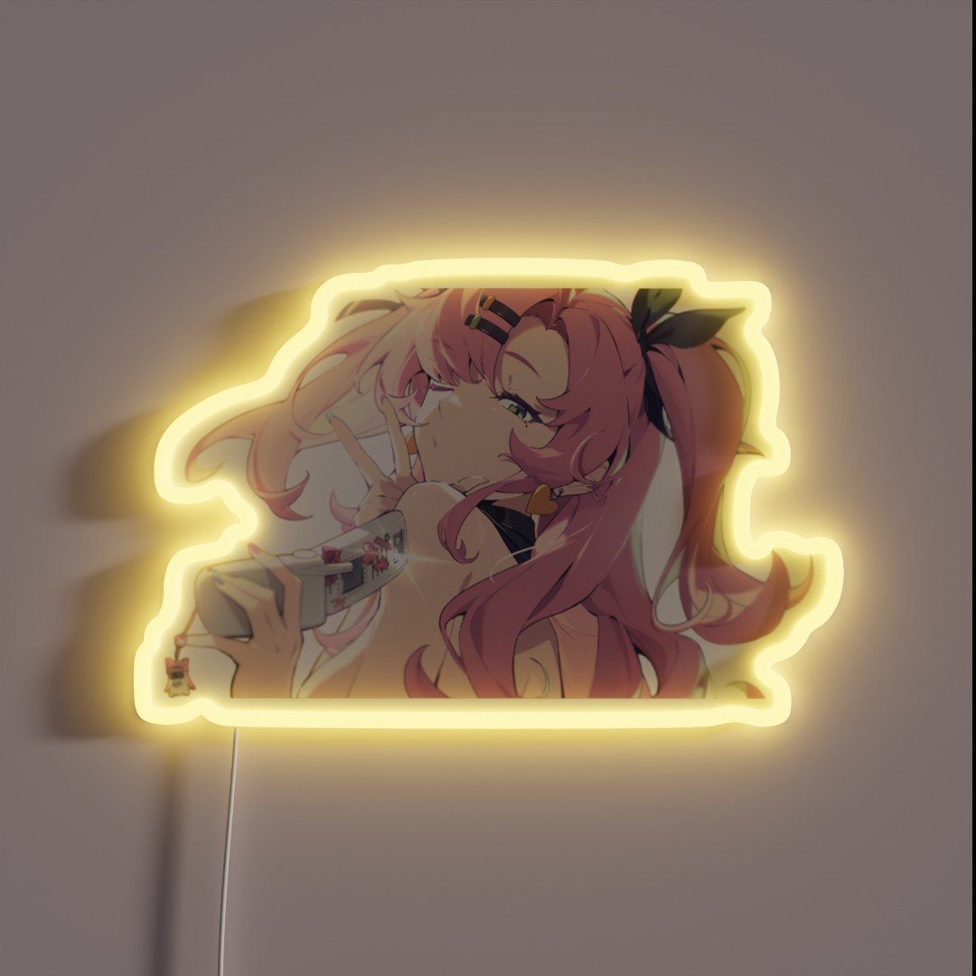 Nicole Demara Zenless Zone Zero ZZZ RGB Neon Sign Nicole Demara Zenless Zone Zero ZZZ RGB Neon Sign