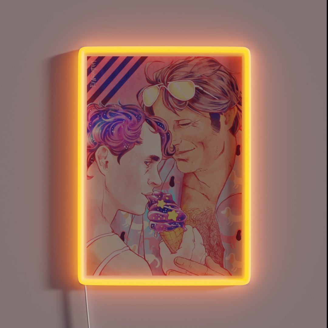 Nigel And His Galaxy Boy RGB Neon Sign Nigel And His Galaxy Boy RGB Neon Sign