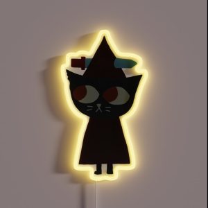 Night In The Woods Witch Dagger Costume RGB Neon Sign