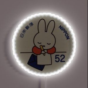 Nippon Bunny Postcard RGB Neon Sign