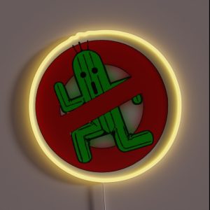 No Cactuars Allowed RGB Neon Sign No Cactuars Allowed RGB Neon Sign