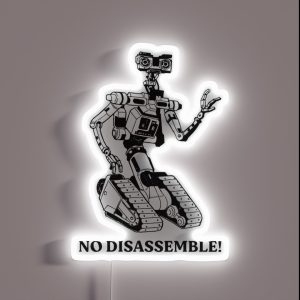 No Disassemble RGB Neon Sign
