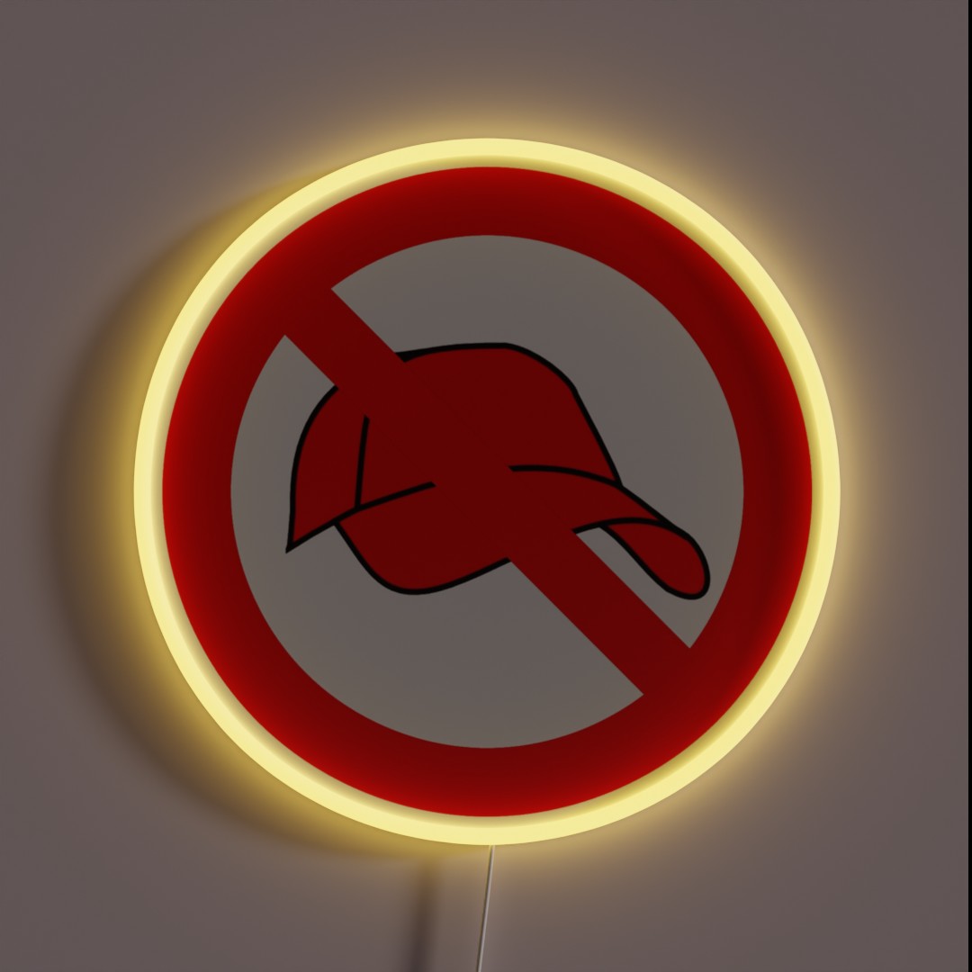 NO MAGA RGB Neon Sign NO MAGA RGB Neon Sign