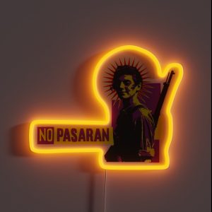 No Pasaran RGB Neon Sign