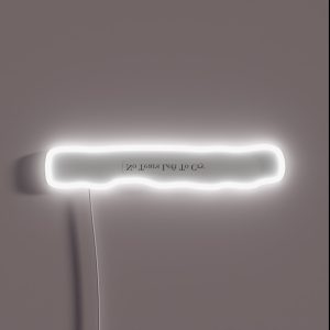No Tears Left To Cry RGB Neon Sign