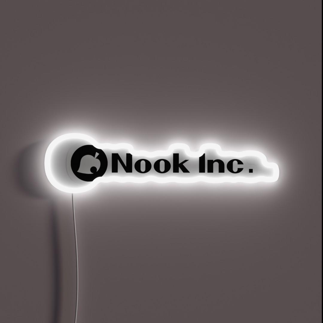 Nook Inc Black RGB Neon Sign Nook Inc Black RGB Neon Sign