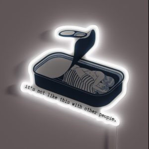 Normal People Sally Rooney Hulu Series RGB Neon Sign Normal People Sally Rooney Hulu Series RGB Neon Sign