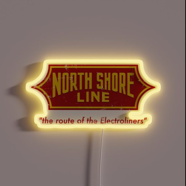 North Shore Line RGB Neon Sign