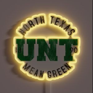 North Texas UNT Women S College NCAA CK4EL02 RGB Neon Sign